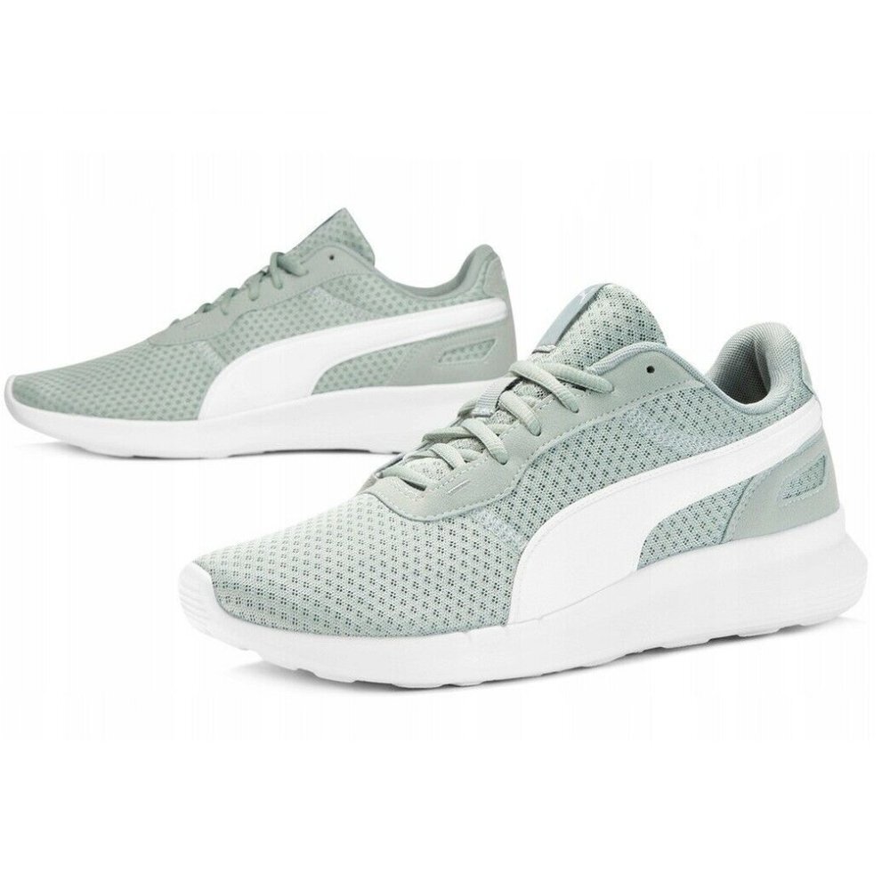 PUMA ST Activate Sneaker 369122-04 Limestone/White